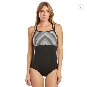 Nike one piece bathing suit.